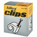 Tillex Clips 18-22mm (2,0x45mm spik) Vit (100-pak)