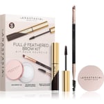 Anastasia Beverly Hills Full & Feathered Brow Kit Mini eyebrow kit Ebony shade