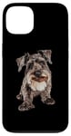 iPhone 13 Miniature Schnauzer Chocolate Case