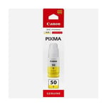 Canon Ink Cartridge for PIXMA G6050 PIX GI-50 Y High Yield  Bottle Yellow