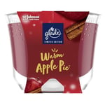 Glade Bougie parfumée longue durée - Chaude Apple Pie