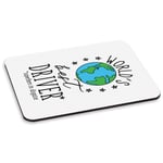 World's Best Driver PC Computer Mouse Mat Pad Funny Joke Favourite Racing Car