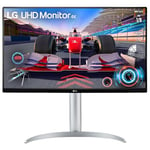 LG Electronics UHD 4K Monitor 27UQ750, 27 Inch, 4K, 144Hz, 5ms, VA Display, AMD FreeSync Compatible, Smart Energy Saving, DisplayPort, HDMI