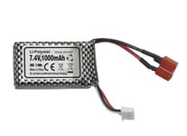 FTX Tracer and BlackZon Slyder LiPo 7.4v 1000mAh 25C Battery Deans Plug FTX9791