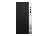 HP ProDesk 400 G6 - Micro-tour - Core i5 9500 / 3 GHz - RAM 8 Go - SSD 512 Go - NVMe - graveur de DVD - UHD Graphics 630 - GigE - Win 10 Pro 64 bits - moniteur : aucun - clavier : Français