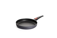 Woll Diamond Lite poêle en fonte - Induction-, Ø 26 cm, hauteur 5 cm, avec manche amovible - Convient à tous les types de cuisinières, antiadhésif, fonte d'aluminium, adapté au four, anthracite