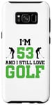 Galaxy S8+ I'm 53 Years Old and still love Golf! Birthday for Golfers Case