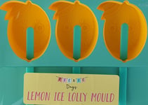 3 X Ice Lolly Ice Cream Popsicle Frozen Yogurt Icebox Ice Pop Mould Maker Lemon