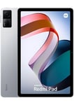 Xiaomi Tablette REDMI Pad 4 128 + Etui Feutrine, Chargeur 22,5 W Inclus, écran 10,61", Batterie 8000 mAh, Caméra arrière de 8MP, Argent Lunaire