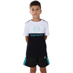 T-shirt enfant Sergio Tacchini  T-SHIRT ENFANT  BRAVE BLANC ET BLEU