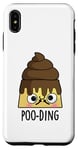 Coque pour iPhone XS Max Jeu de mots amusant Poo-ding