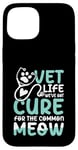 Coque pour iPhone 15 Vet Life pour vétérinaire chirurgien vétérinaire