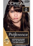 Pitkäkestäväinen hiusväri L'Oreal Paris Preference, 4 Tahiti