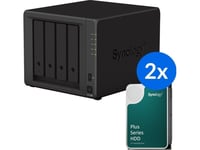 Synology Synology Ds923+ /16T | Nas-Server Med 4 Fack Med Totalt 16 Tb Lagringsutrymme, Torn