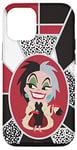 Coque pour iPhone 15 Disney Villains Kawaii Cute Cruella