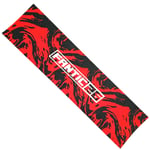 Fantic26 Stunt-Scooter Astuce Scooter Griptape 58,5cm x 15,5cm Swirl Noir/Rouge