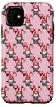 iPhone 11 Pink Valentines Day Accessories Love Balloon Cute Gnome Case