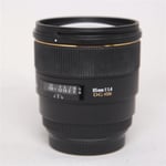 Sigma Used 85mm F1.4 EX DG HSM - Canon Fit