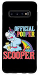 Coque pour Galaxy S10 Official Pooper Scooper -_ -