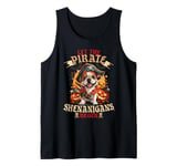 Let The Pirate Shenanigans Begin Boxer Halloween Pirate Tank Top