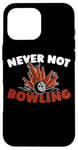 Coque pour iPhone 16 Pro Max Jeu De Bowling Boule - Joueur Quilles Bowling