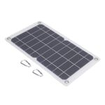 DAUERHAFT Portable Solar Charger Panel 7.5W 5V Monocrystalline Silicon Solar Cell Panel Module Charger for Emergency Lights