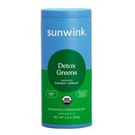 Detox Greens Superfood Powder Mix 4.2 Oz By Sunwink