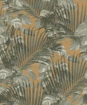 Rasch SCHÖNER WOHNEN Collection Tropical 600162 Papier peint intissé avec feuilles tropicales vertes 10,05 x 0,53 m