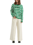 Chinti & Parker Bisous De Noel Wool Rich Jumper, Jolly Green/Multi