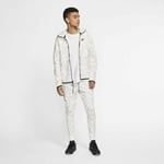 Nike Tech Fleece Camo Windrunner Hoodie Zip Tracksuit Sz L White Cream CJ5975 1