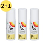 P20 Original SPF50+ 2+1 GRATUIT Spray 2x85 ml