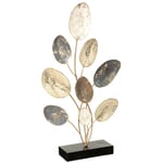 Atmosphera Créateur D'intérieur - Objet déco Feuilles métal doré H53cm