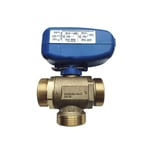 Zone valve 3-way 5/4 inch kv=15 m3/h