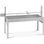 Royal Catering - Barbecue tourne broche Barbecue rôtissoire inox Hauteur réglable 40 kg Motorisé