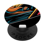 Gamer Racer - Simulation De Course Sim Racing PopSockets PopGrip Adhésif