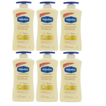 Vaseline Essential Healing Lotion Intensive Care Moisturiser 6x600ml Pump