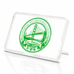 San Francisco Green Vinyl Classic Fridge Magnet - California USA Cool Gift #5756