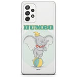 ERT GROUP Coque de téléphone Portable pour Samsung A52 5G / A52 LTE 4G / A52S 5G Original et sous Licence Officielle Disney Motif Dumbo 006 adapté à la Forme du téléphone Portable, partiel imprimé