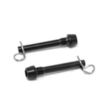 Titanium Pad Pin Bolts fits SRAM Avid XX/X0/Elixir/Code/Guide/R/RS/RSC/DB3 Black