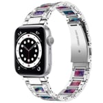 Diamond Bracelet Apple Watch Ultra 2 49mm Silver Space