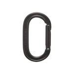 Black Diamond Oval Keylock Carabiner Black, One Size