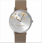 Coach| Perry | Blush Leather Strap | Floral Glitter Dial | 14503326 NEW 