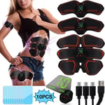 Abdominal Work Out Muscle Stimulator Trainer EMS Wireless Ab Machine  Men Women