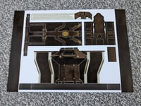 4th Doctor Who TARDIS Secondary Classic Control Console Playset Room Wooden