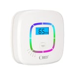 OBEST Carbon Monoxide Detector Alarm with Digital Display and Replaceable Battery Operation, CO Detector Alarm with Test Button and LED Status Indicator