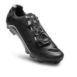 Chaussure vtt flr elite f75 t45 noir serrage molette + bande auto agrippante