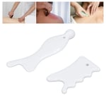 Guasha Massage Tool 2pcs Ceramic Gua Sha Facial Tools Acupuncture Tool For Arms