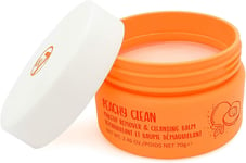 W7 Peachy Clean Makeup Remover & Cleansing Balm, 70g