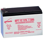 2gt Roues Et Roulettes - batterie plomb étanche NP7-12 enersys 12V 7AH