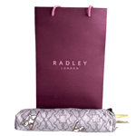 Radley Heirloom Ski Dog Grey Compact Handbag Umbrella In Radley Bag New With Tag